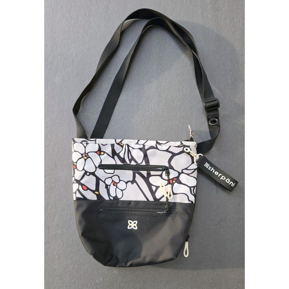 Sherpani Crossbody Bag Womens Sadie Magnolia Lightweight Purse Logo